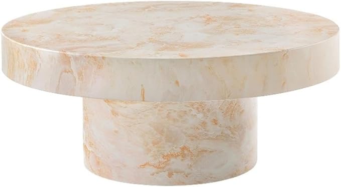 Modway Alora Round Concrete Coffee Table