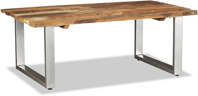 SKM Coffee Table Solid Reclaimed Wood 39.4"x23.6"x15"