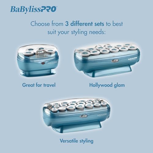 Nano Titanium Professional Hot Rollers For All Hair Lengths