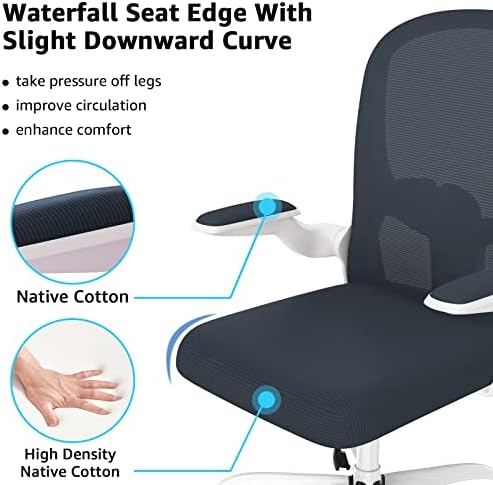 Ergonomic Office Chair, Comfort Swivel Home Office Task Chair, Breathable Mesh