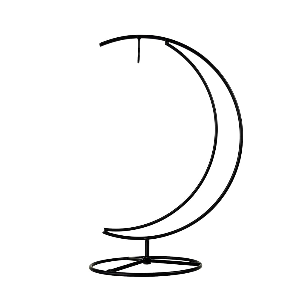 CXLE Ornament Display Stand - Iron Pothook Stand for Hanging Glass Globe, Air Plant Terrarium, Witch Ball, Christmas Ornament and Home Wedding Decoration