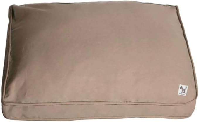 Molly Mutt Dog Crate Pad Cover, 100% Cotton Canvas Cover for Dog or Puppy Crate Bed, Durable, Washable, and Free of Harmful Chemicals, Pre-Shrunk, 24"x18"x2.5", Wild Horses