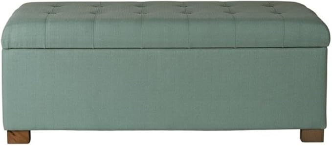 HomePop Large Storage Ottoman Bench