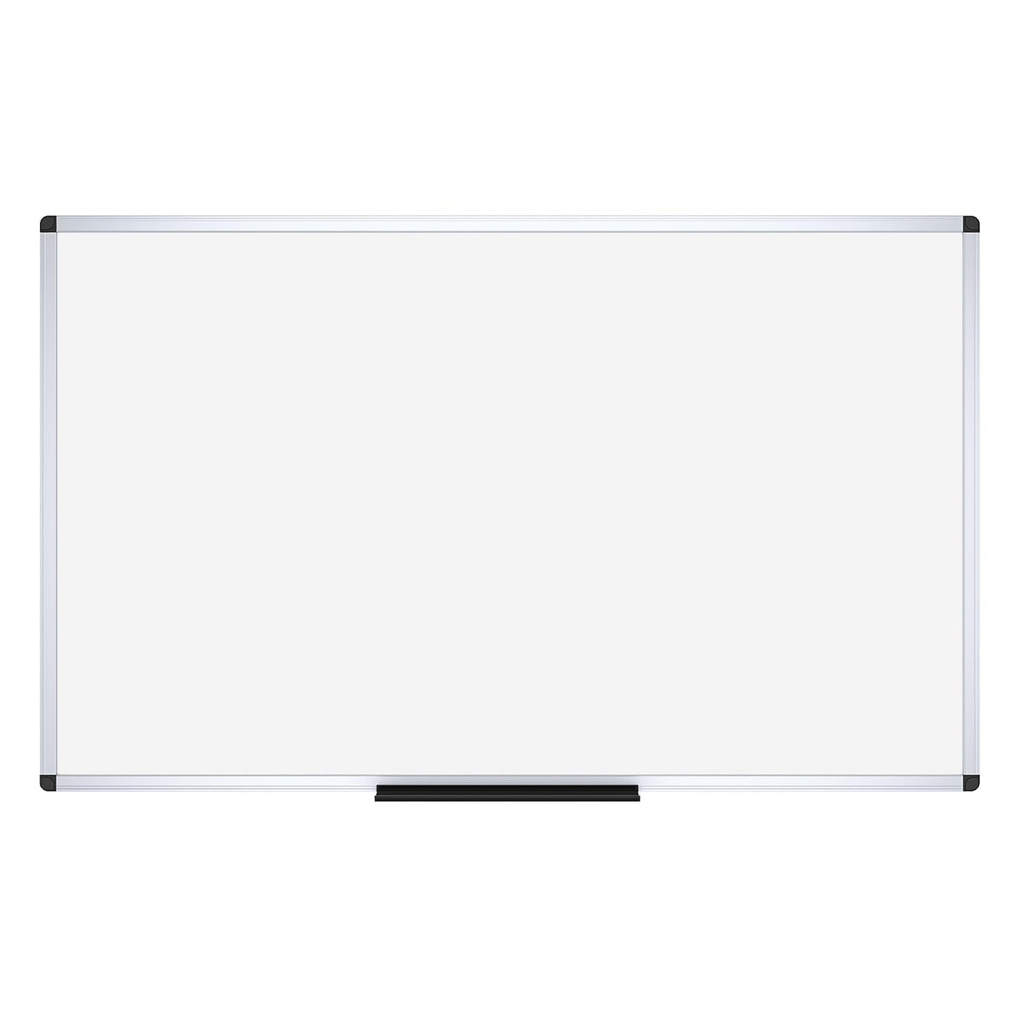 VIZ-PRO Dry Erase Board/Magnetic Whiteboard, 60 X 40 Inches, Silver Aluminum Frame