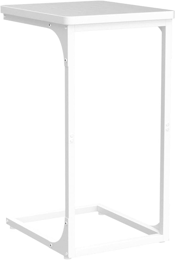 QEEIG C Table Side Table Set of 2 Living Room Sets C Shaped Couch Tray End