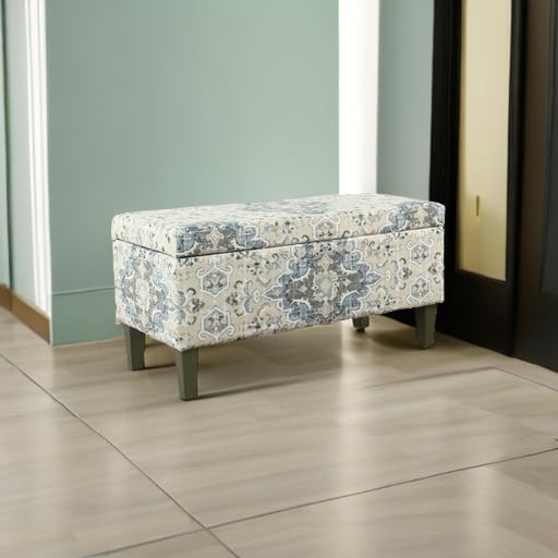 HomePop Large Decorative Storage Bench