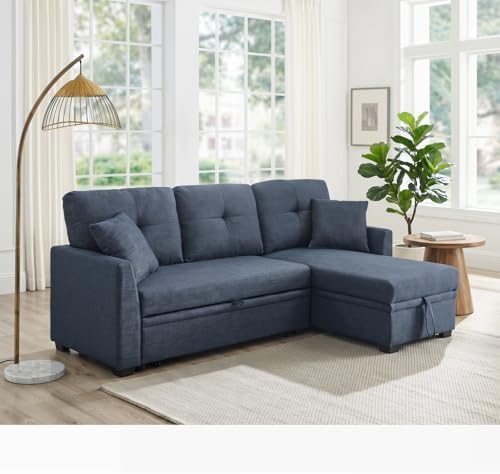 Convertible Sofa Bed, L Shape Sleeper Sofa