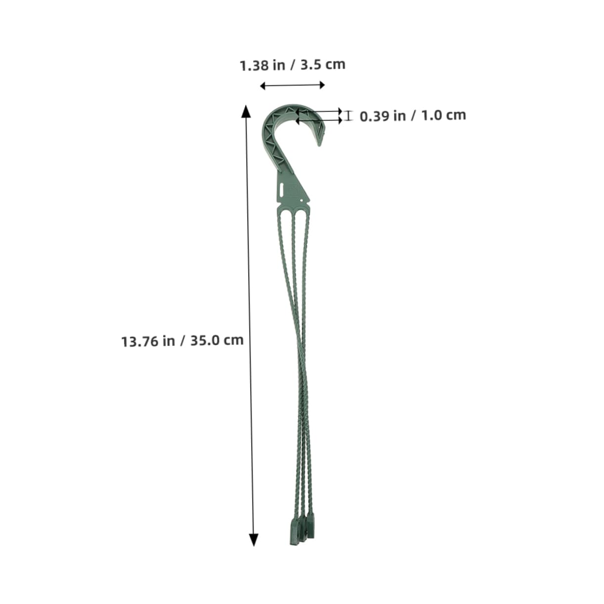 CIYODO 5Pcs Hanging Planter Hooks Set Plant Hangers with Chains for Use Space Saving for Succulents Flower Pots for Areas