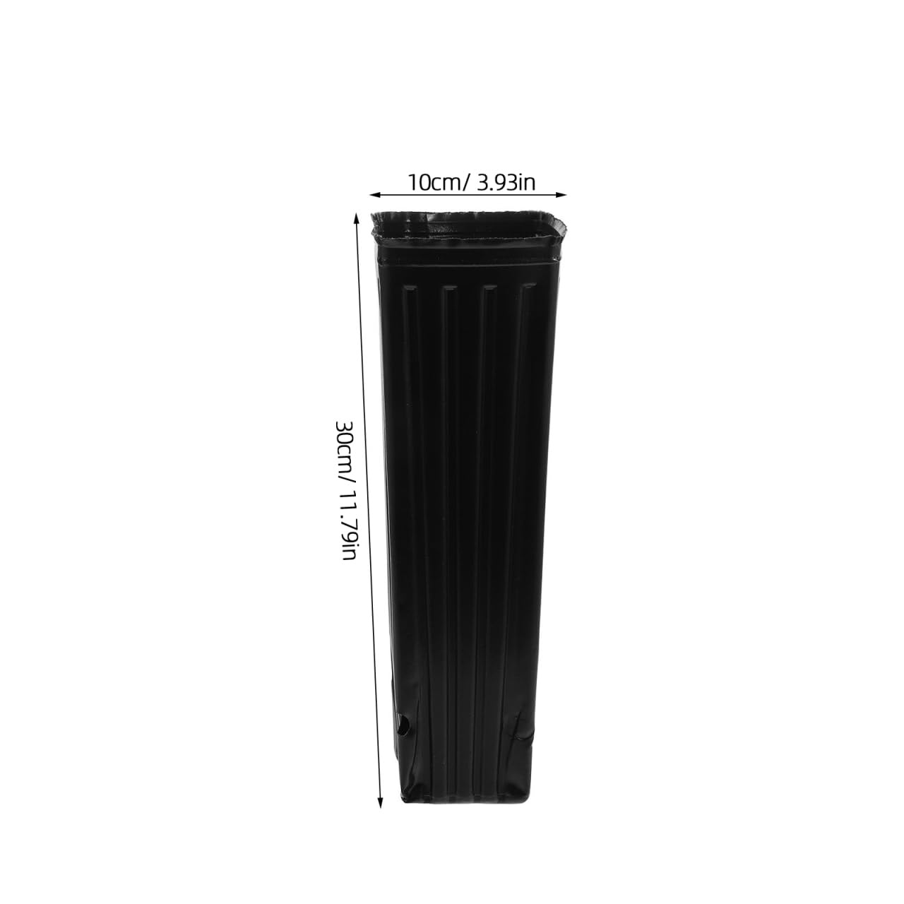 Alasum Durable Seedling Nursery Grow Bags 11.81X3.93X3.93In - Breathable Planting Pouches for Vegetables Flowers and Saplings - Lightweight Garden Grow Bags with High Water Permeability for Indoor Out