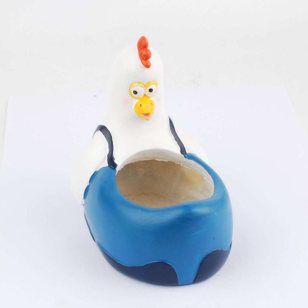NWFashion Cute Animal Plastic Stute Plant/Flower/Succulent Planting Standing Pot Planter