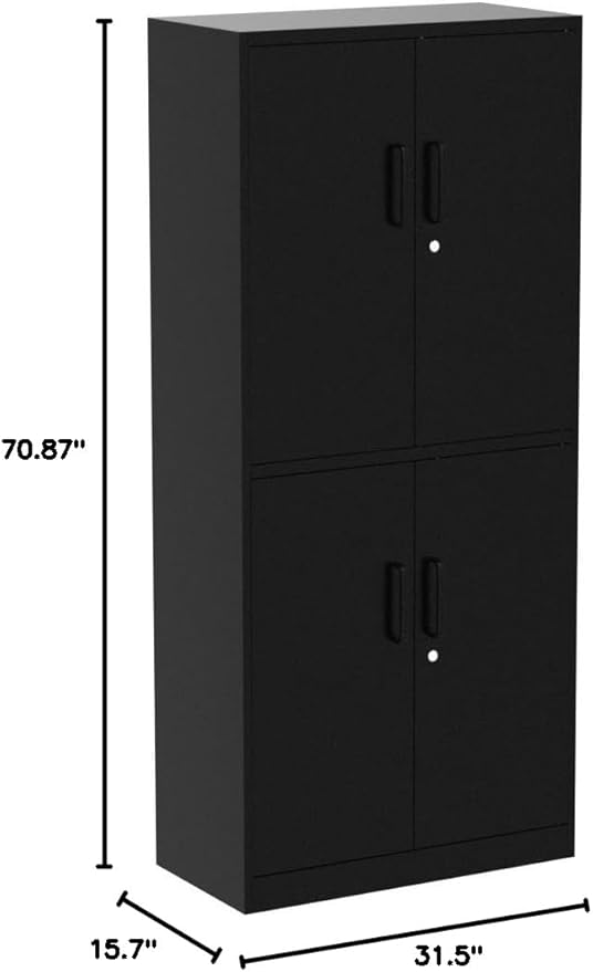 Yizosh Metal Storage Locking Cabinet