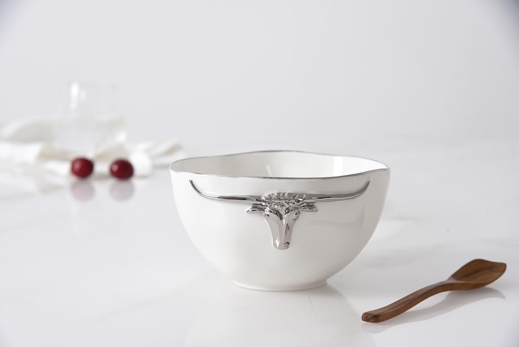 Pampa Bay Longhorns Small Bowl, 5.5" x 5.5" x 3.25"