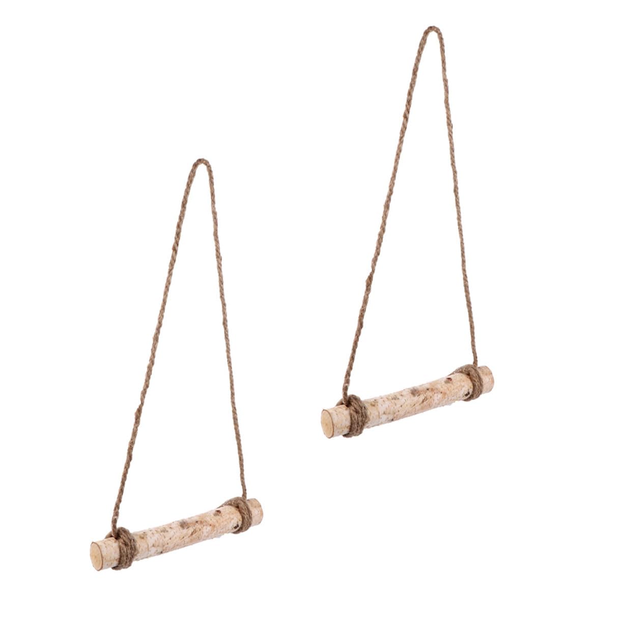 Yardwe 2sets Driftwood Wall Decor Plant Hangers Wooden Ornament for Rustic Farmhouse Beach Theme Garden Wedding Decor
