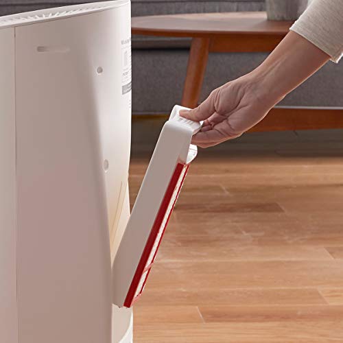Honeywell Top Fill Tower Humidifier, Digital Humidistat, Black – Cool Mist Humidifiers for Bedroom, Home or Office with Space-Saving Tower Design