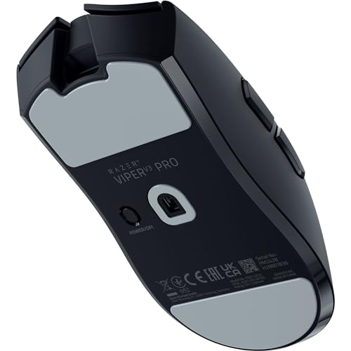 Razer Viper V3 Pro Wireless Esports Gaming Mouse: Symmetrical - 54g Lightweight - 8K Polling - 35K DPI Optical Sensor - Gen3 Optical Switches - 8 Programmable Buttons - 95 Hr Battery - Black