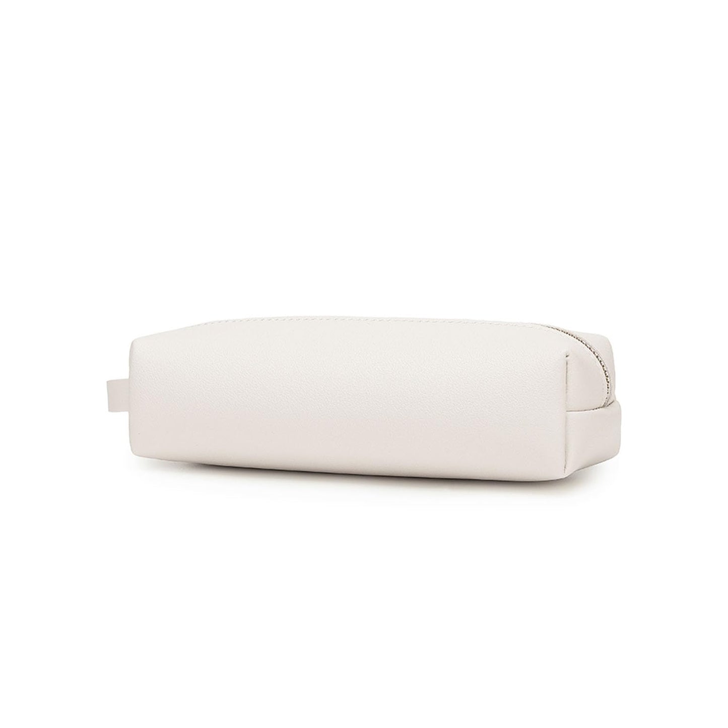 YONBEN Pencil Case Soft School Pencil Pouch Bag for Easy Carry Stylish and Durable (Beige,Faux leather)