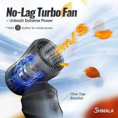 Electric Compressed Air Duster, 300000 RPM Super Powerful Cordless Air Blower, Rechargeable Brushless Motor, 3-Speed Adjustable, Durable Design for Keyboard, PC & Electronics Cleaning