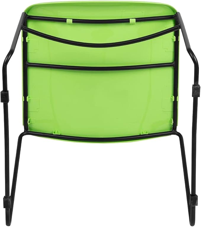 Flash Furniture HERCULES Series 5 Pack 880 lb. Capacity Green Ultra-Compact