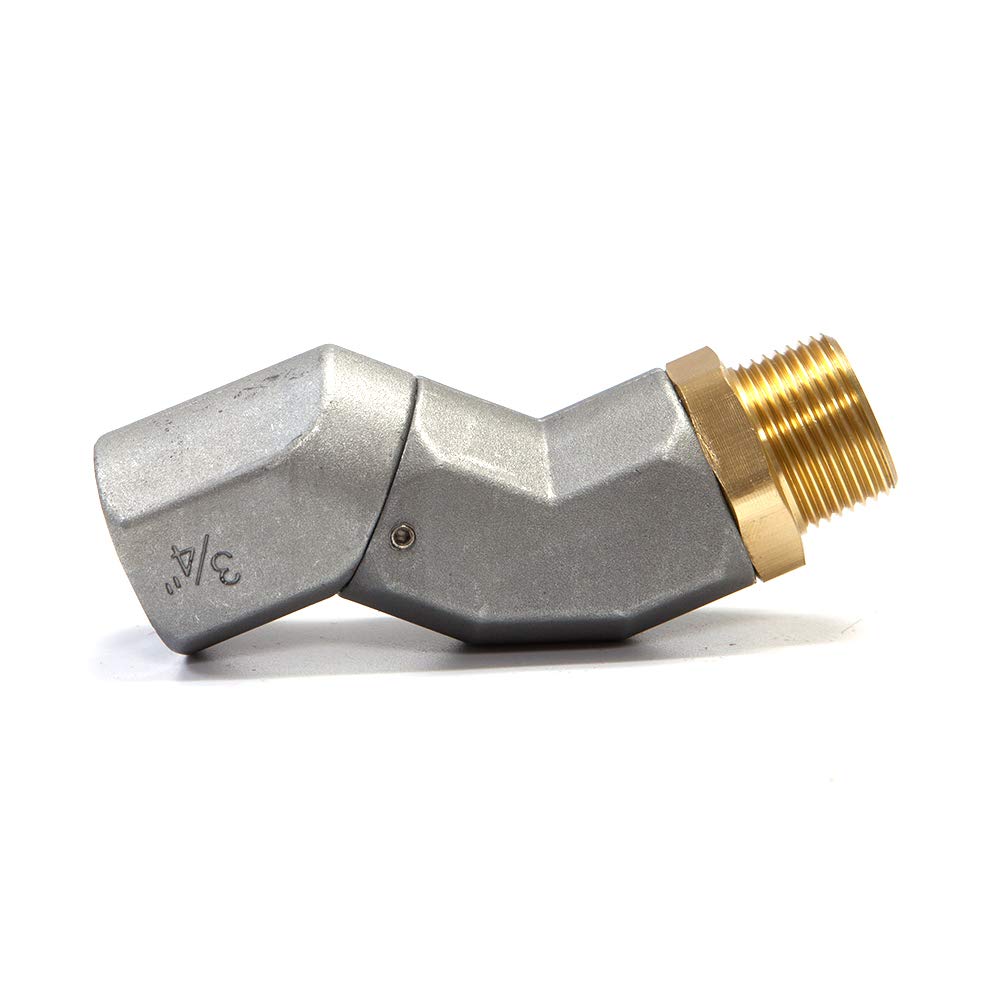 Apeixoto 3/4 Inch Fuel Swivel, Fuel Hose Swivel with 3/4'' NPT Connector Fuel Plane Swivel with 360 Roating Connector