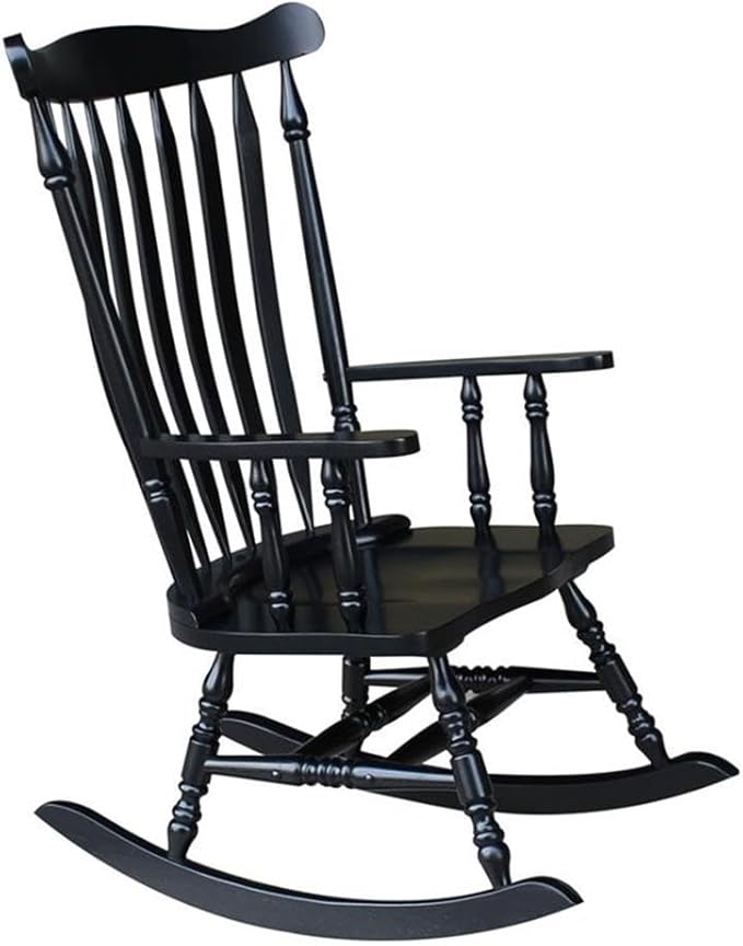International Concepts Williamsburg Rocker Antique Black