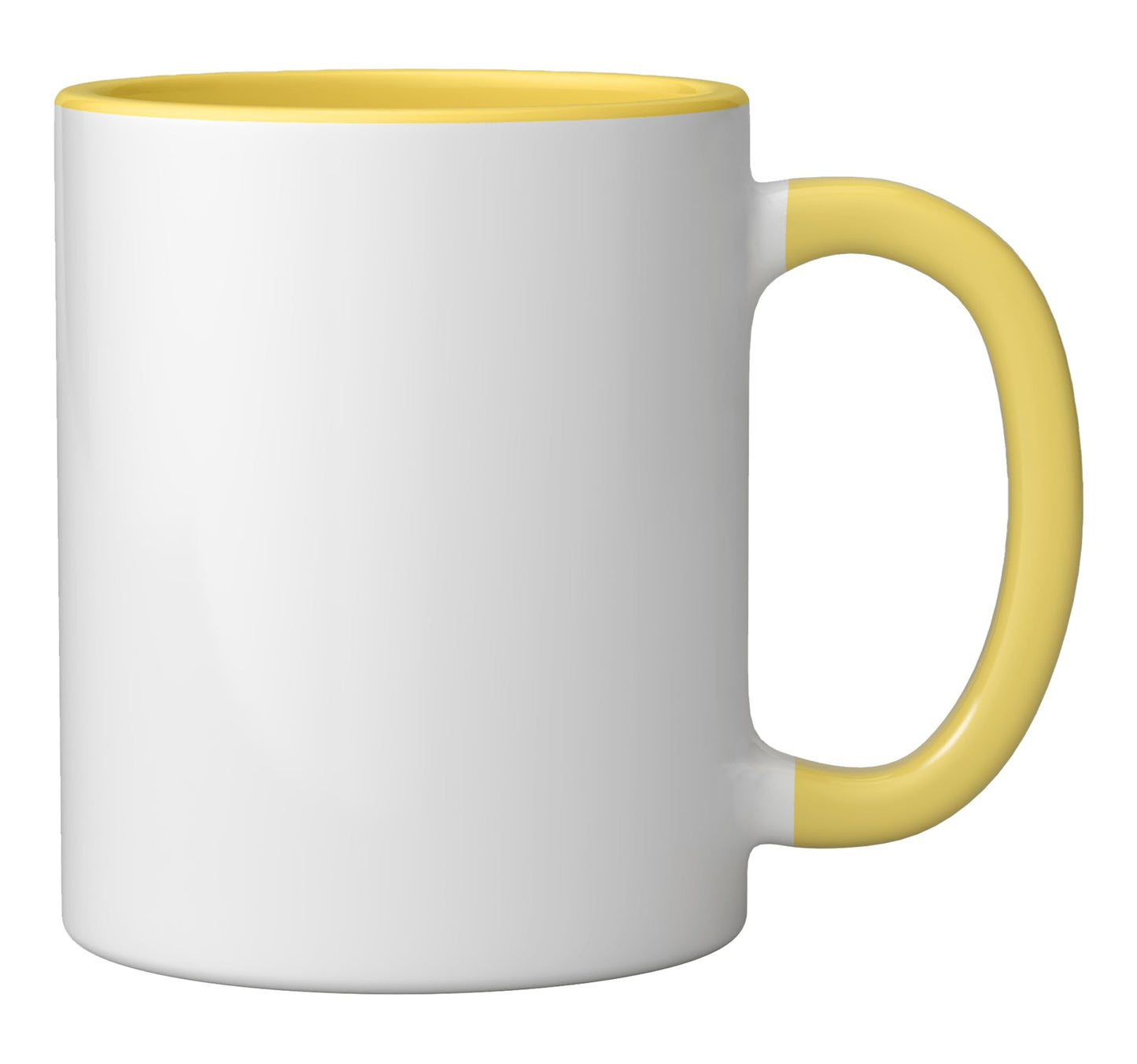 No Bones About It I Love Being A Grandpa Halloween Skeleton Ceramic Mug, Yellow/White