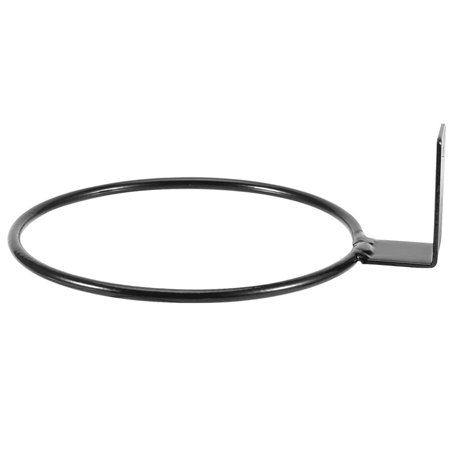 MAHIONG 10 PCS 6 Inch Flower Pot Holder Ring, Wall Mounted Wall Plant Hanger, Collapsible Metal Wall Planter Holder for Indoor and Outdoor Plant Pots, Black