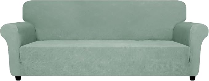 ZNSAYOTX Oversized Super Stretch Couch Cover, New Striped Sofa Covers