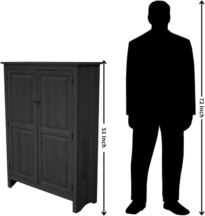 IC International Concepts, Shaker Bookcase
