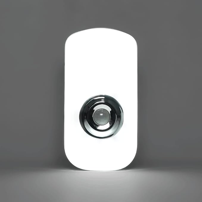 Sensky 3-in-1 Motion Sensor Night Light Plug in, Rechargeable Flashlight, Emergency Light for Bedroom, Bathroom, Living Room, Stairways, Hallways - Cool White