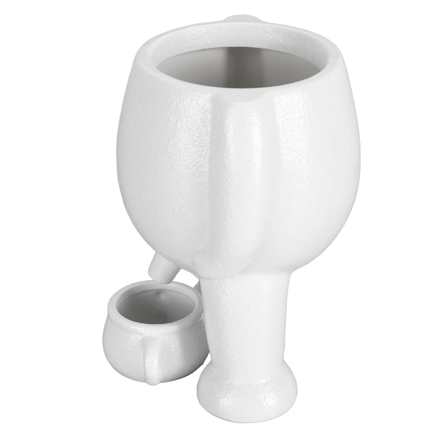 CHICIRIS Ceramic Flower Pot, Unique Little Man Decor Planter, Ceramic Plant Pot for Office Desk, Home Decoration, Unique Desk Accessory, Gift for Home and Office Decor