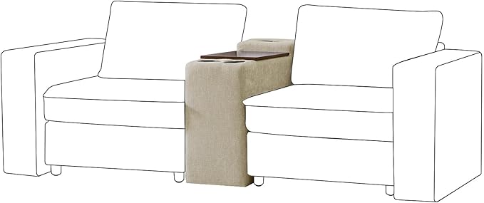 EcoHarbor Living Modular Sofa Center Console