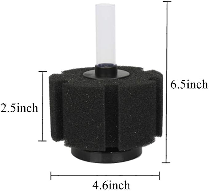 ALEGI Aquarium Bio Sponge Filter Kit for 30-60 Gallon Breeding Fry Betta Shrimp Fish Tank