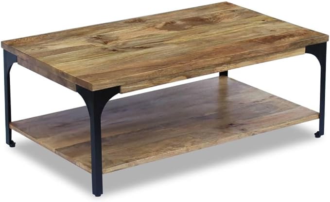 Solid Mango Wood Coffee Table
