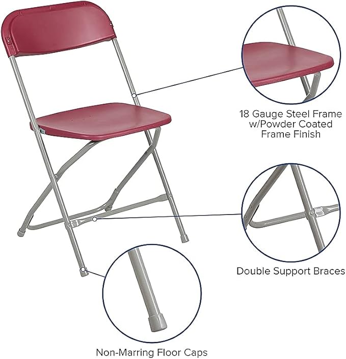Flash Furniture Hercules™ Series Plastic Folding Chair