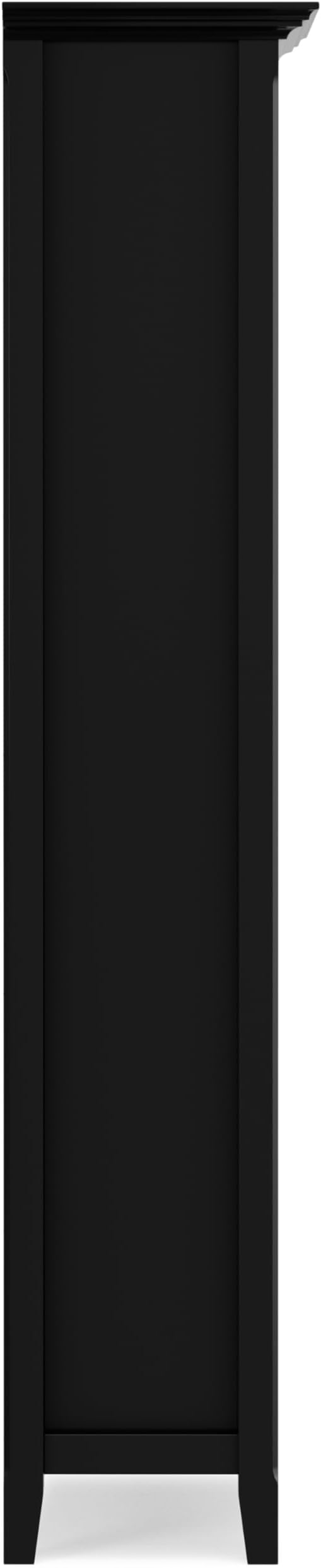 SIMPLIHOME Amherst TV Stand and Bookcase Bundle