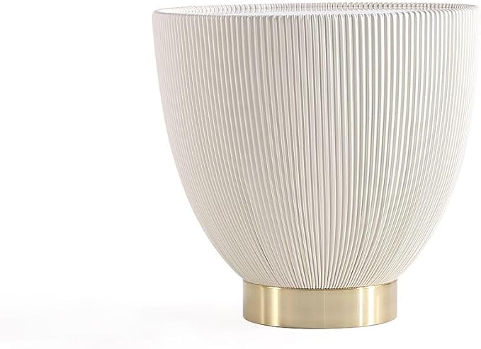 Manhattan Comfort Anderson Modern 18" Round End Table 2.0 | Ceramic Marble