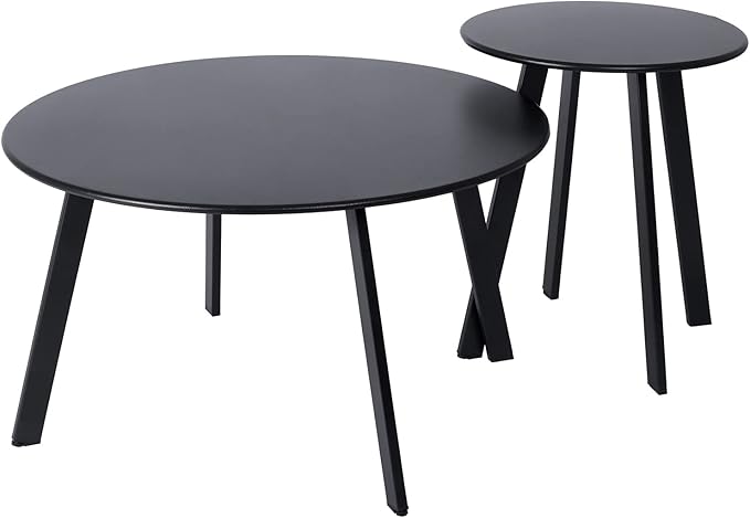 Patio Outdoor Coffee Table Set of 2