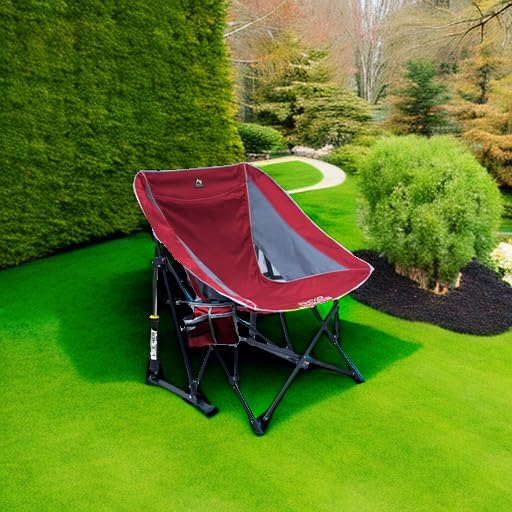 GCI Outdoor Pod Rocker Sling-Style Outdoor Rocking Chair