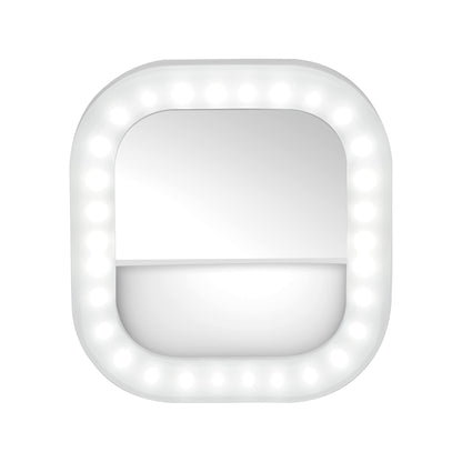 Conair Lighted Makeup Mirror, LED Vanity Mirror, 12X Magnifying Mirror, Compact Travel Mirror with Suction Cup, Battery Operated in White