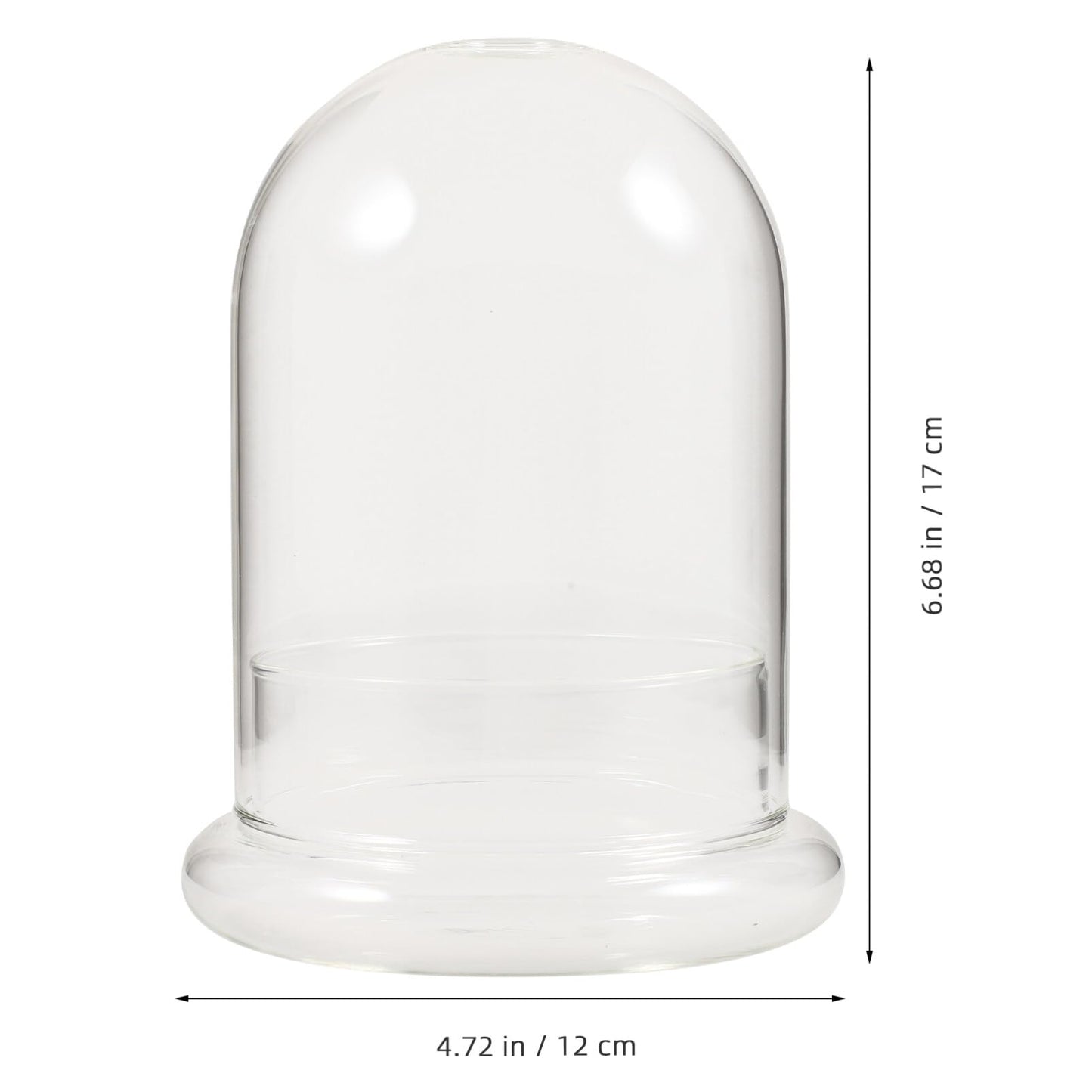 HOLIDYOYO Landscape Terrarium Bottle Glass Display Jar for Plant Arrangements for Home Office Garden Decor