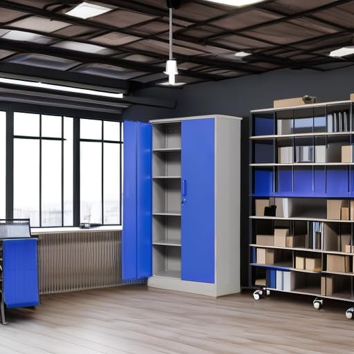 Yizosh Metal Garage Storage Cabinet