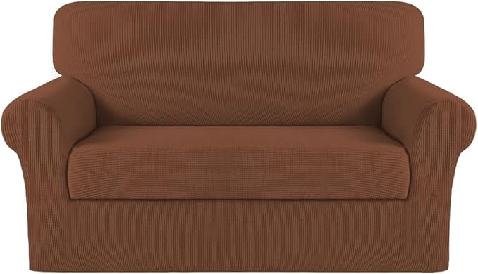 Turquoize Stretch Sofa Slipcover 2 Pieces Sofa Cover Couch Cover
