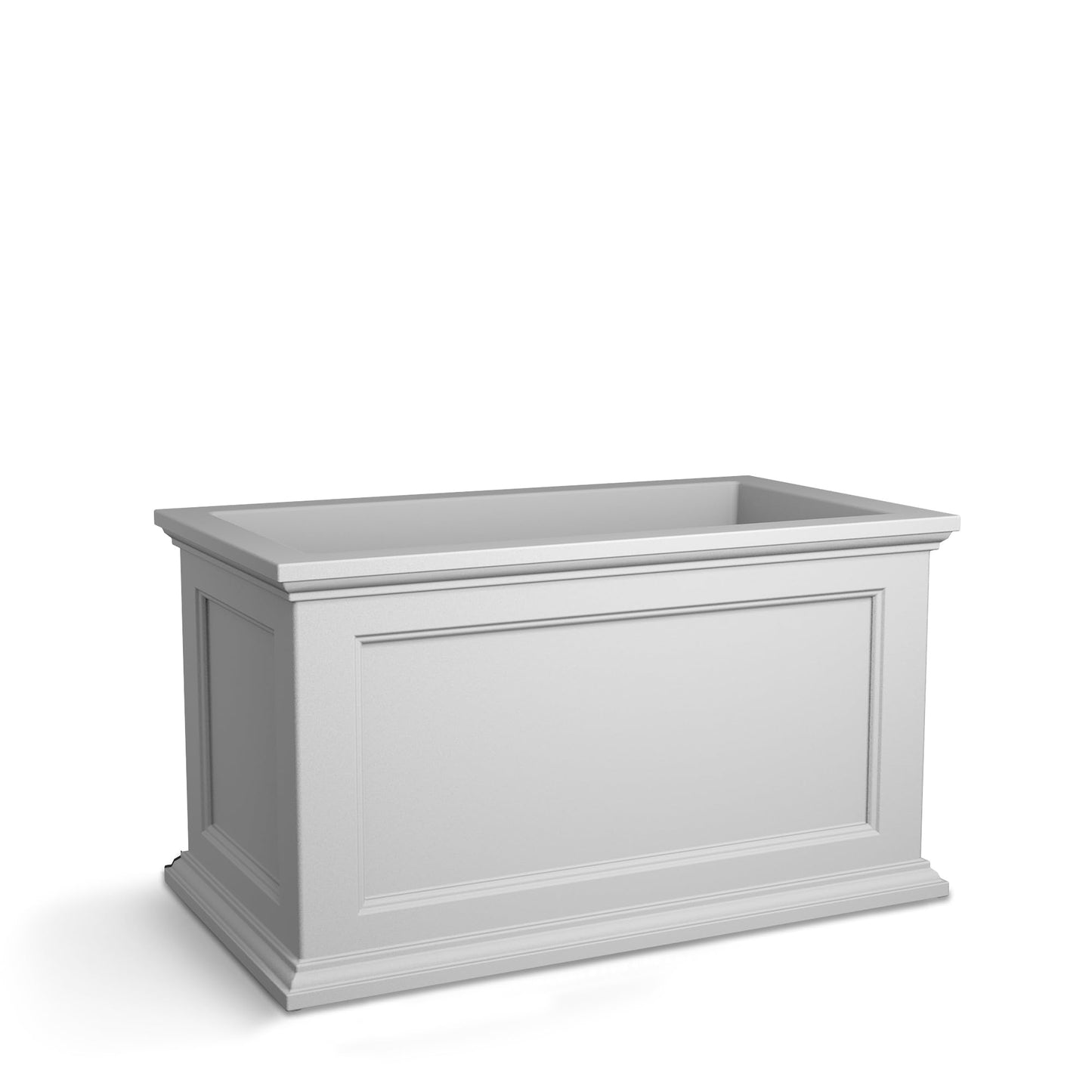 Mayne 5826W 5826-W Fairfield 20x36 Planter, 20 by 36-Inch, White