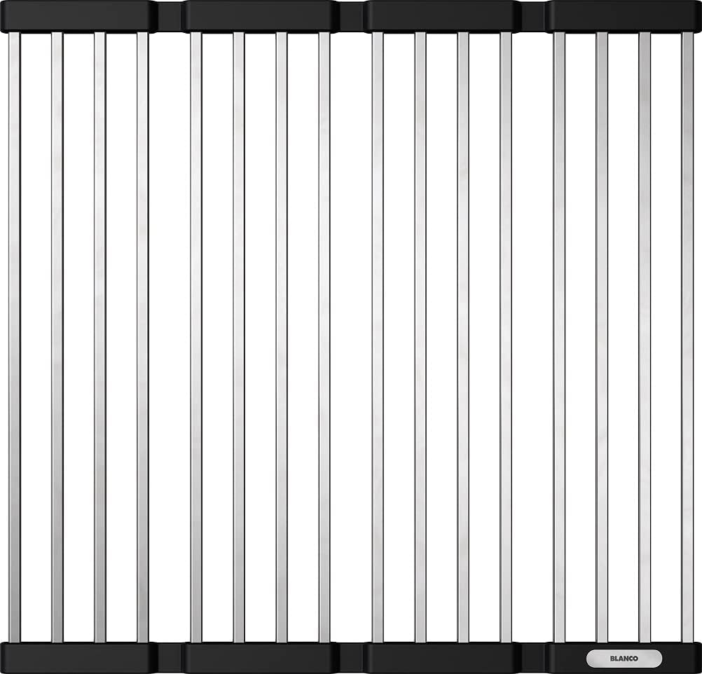 BLANCO 238483 Folding Grid as a Drainer for The Kitchen Sink, Foldable Grid for The Sink in The Kitchen, 440 mm Width