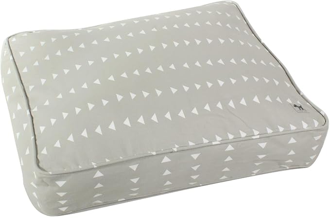 Molly Mutt Small Dog Bed Cover - Be Still - Measures 22"X27"X5"- 100% Cotton - Durable - Breathable - Sustainable - Machine Washable Dog Bed Cover
