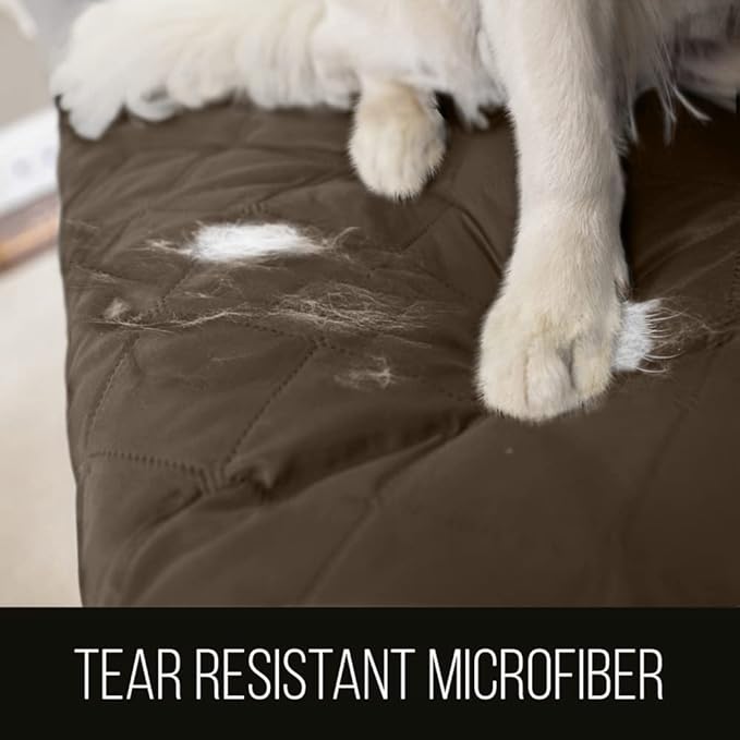 Sofa Shield® Couch Slip Covers for Dogs, Reversible Furniture Protector