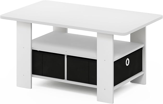 Furinno Andrey Coffee Table, Small Modern Center Table