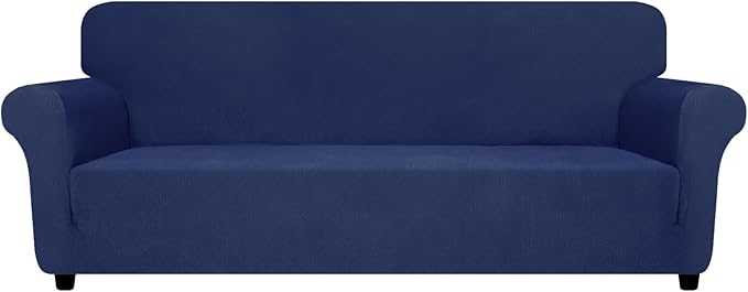 ZNSAYOTX Oversized Super Stretch Couch Cover, New Striped Sofa Covers