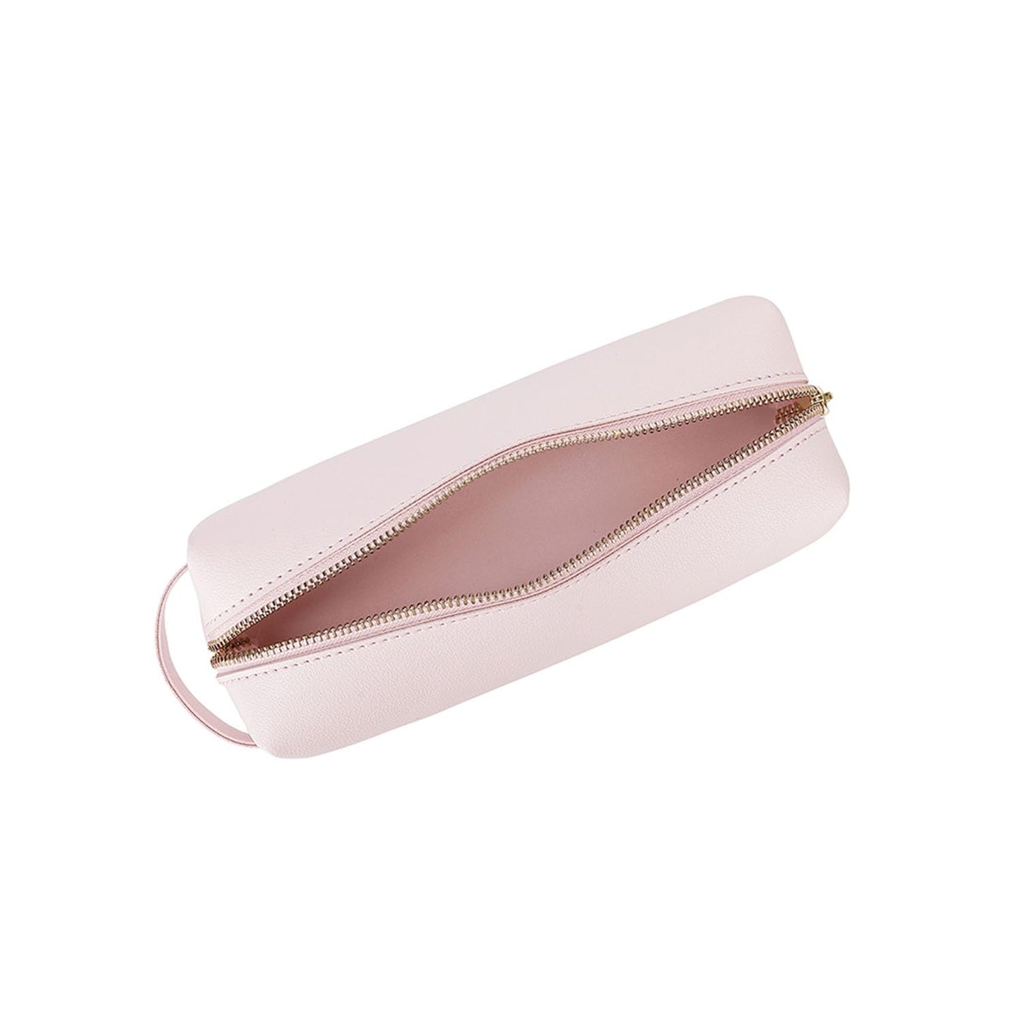 YONBEN Pencil Case Soft School Pencil Pouch Bag for Easy Carry Stylish and Durable (Pink,Faux leather)