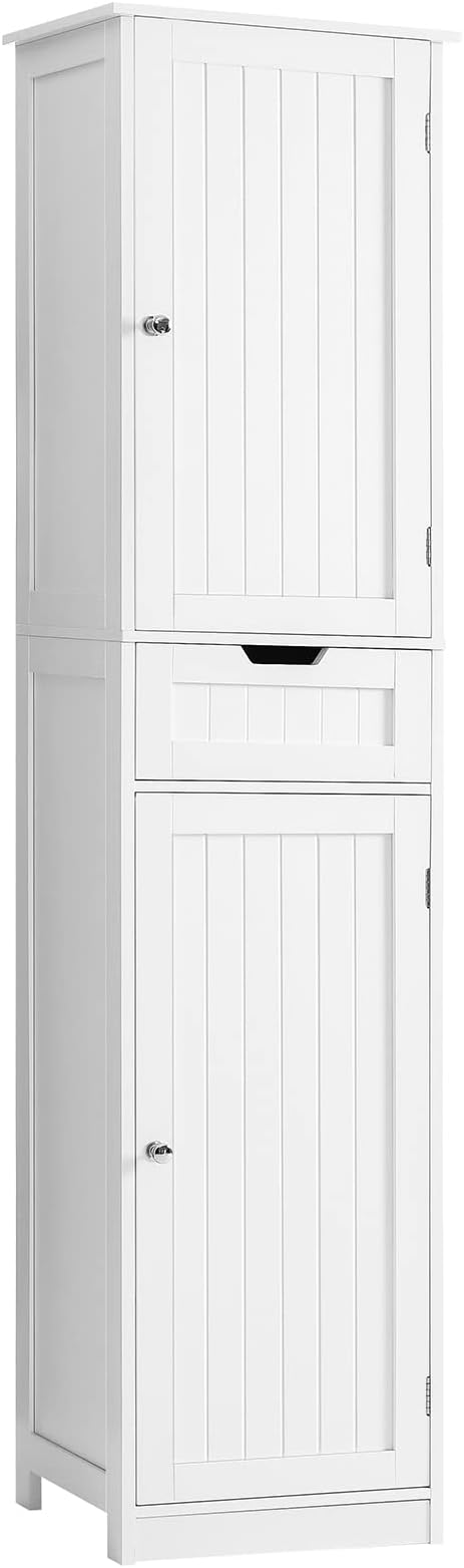 Iwell 67" Tall Bathroom Cabinet, Storage Cabinet